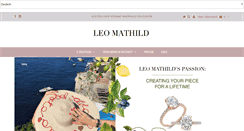 Desktop Screenshot of leomathild.com